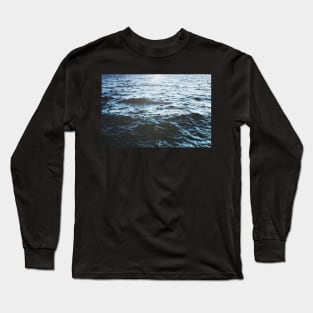 Blue water waves. Long Sleeve T-Shirt